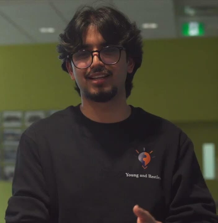 A young climate advocate featured by Green Lens